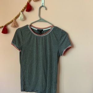 Forever 21 Retro Striped T-Shirt
